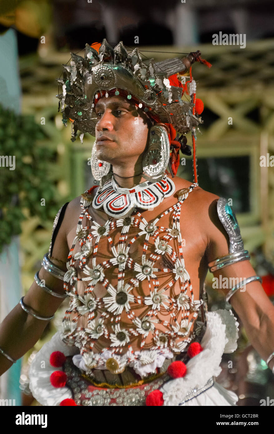 Kohomba Kankariya traditional dancing festival in Sri Lanka Stock Photo