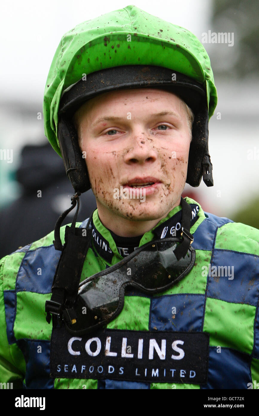 Horse Racing - FSB Family Funday - Market Rasen. James Halliday, jockey Stock Photo