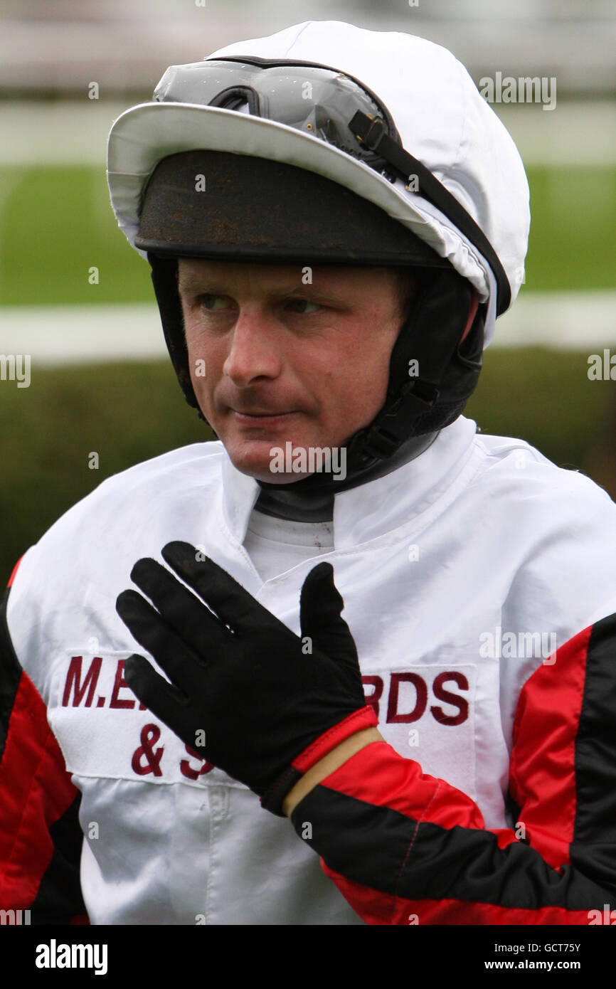 Horse Racing - FSB Family Funday - Market Rasen. Paul Moloney, jockey Stock Photo