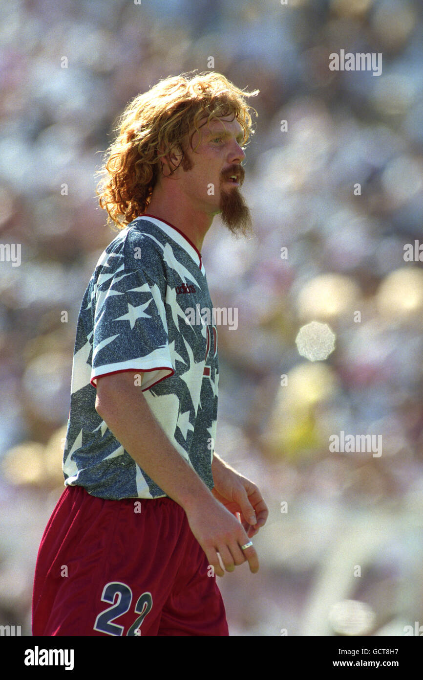 Soccer - World Cup USA 94 - Group A - USA v Colombia Stock Photo