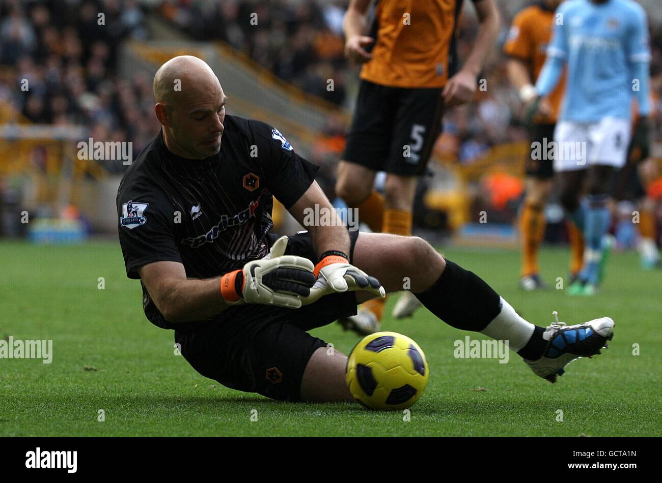 Soccer - Barclays Premier League - Wolverhampton Wanderers v Manchester City - Molineux. Marcus Hahnemann, Wolverhampton Wanderers goalkeeper Stock Photo