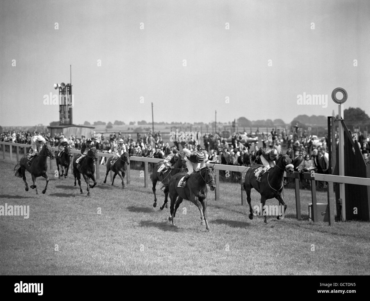 Horse Racing - The City Handicap Stakes - Bath Racecourse Stock Photo