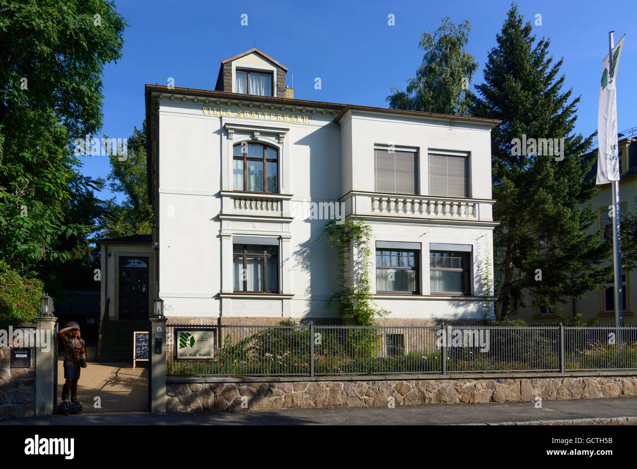 Radebeul Karl May Museum Villa Shatterhand Germany Sachsen Saxony Stock Photo Alamy