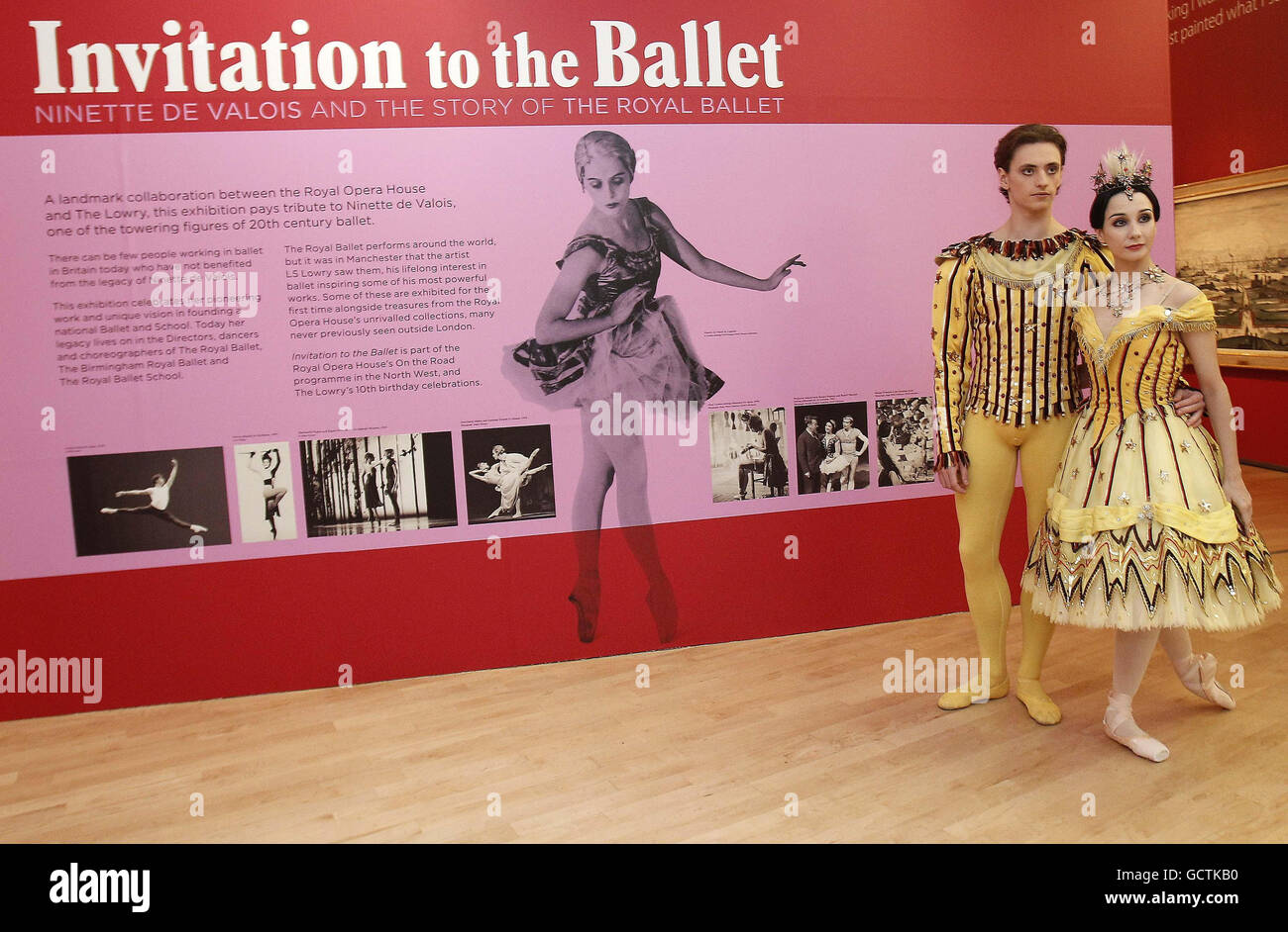 Royal Ballet exhibition Stock Photo Alamy