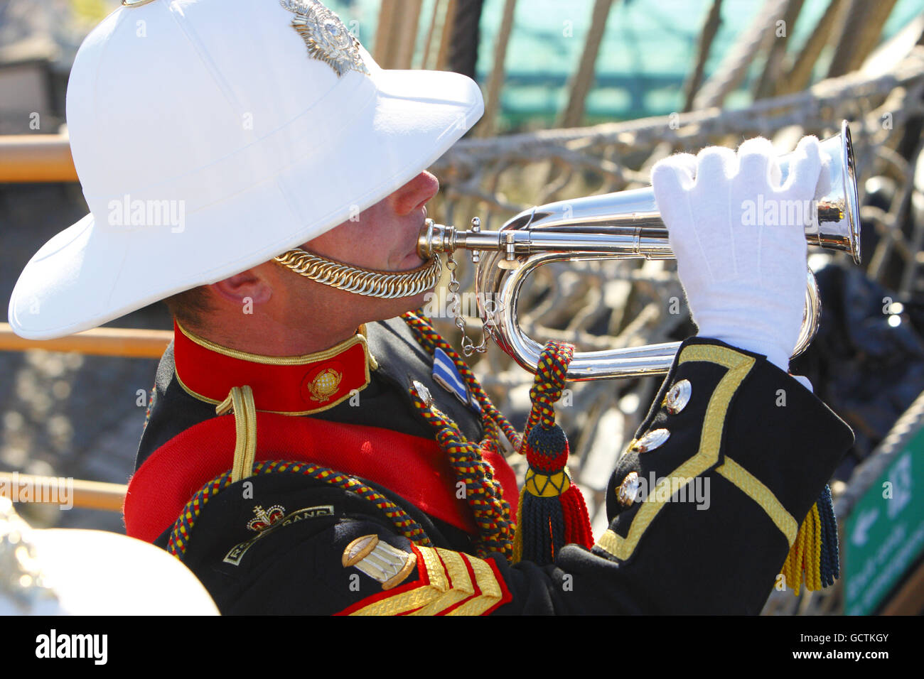 Sea trafalgar bugle hires stock photography and images Alamy