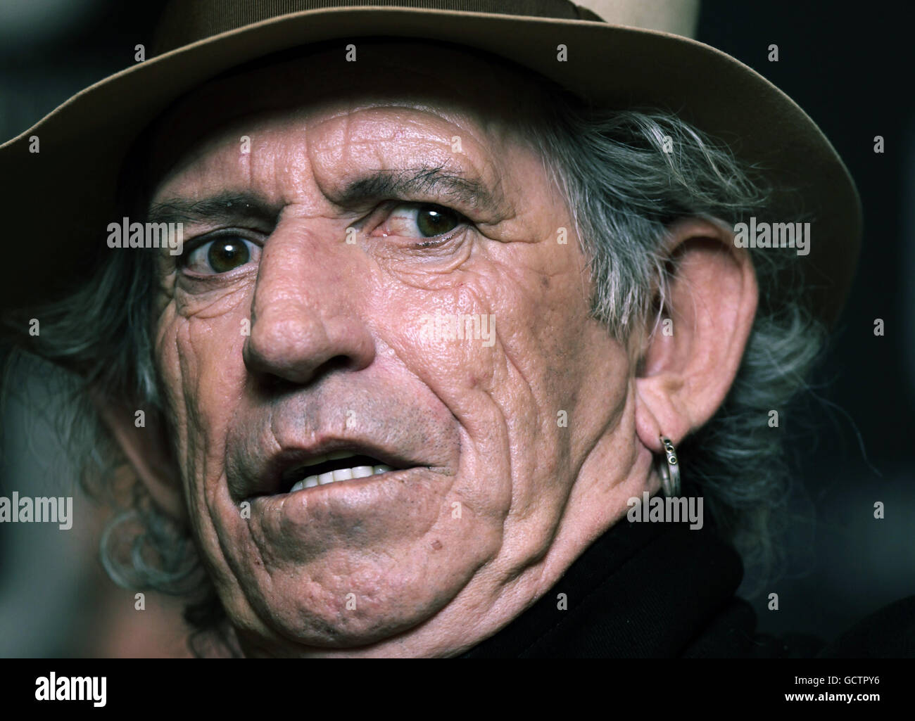 Keith Richards of The Rolling Stones during a signing for his autobiography  'Life' at Waterstone's in Piccadilly, central London Stock Photo - Alamy