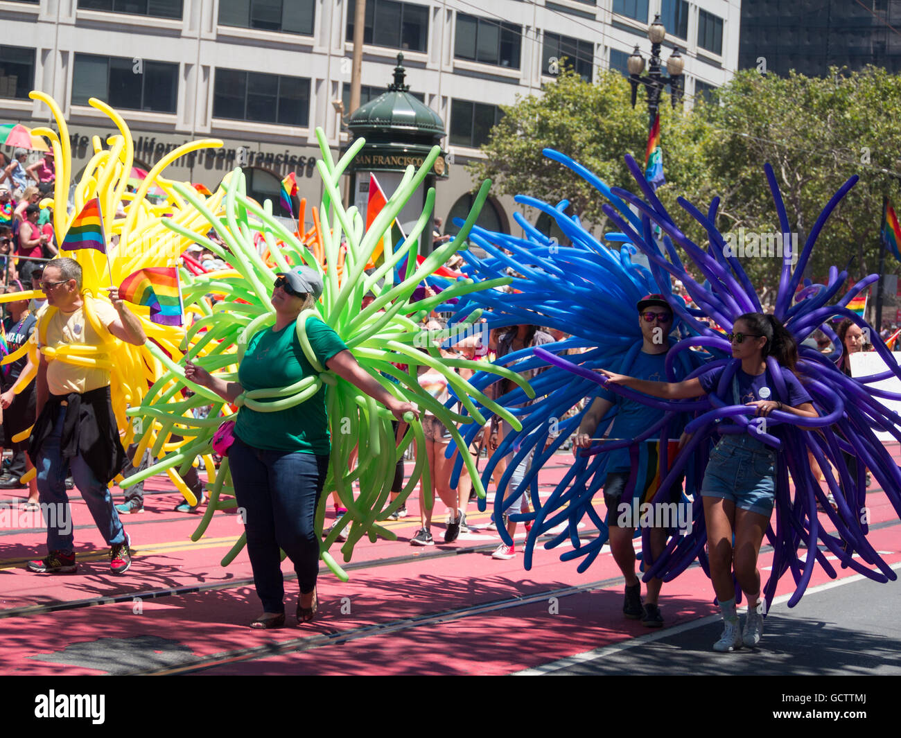 Sf pride parade 2016 hi-res stock photography and images - Alamy