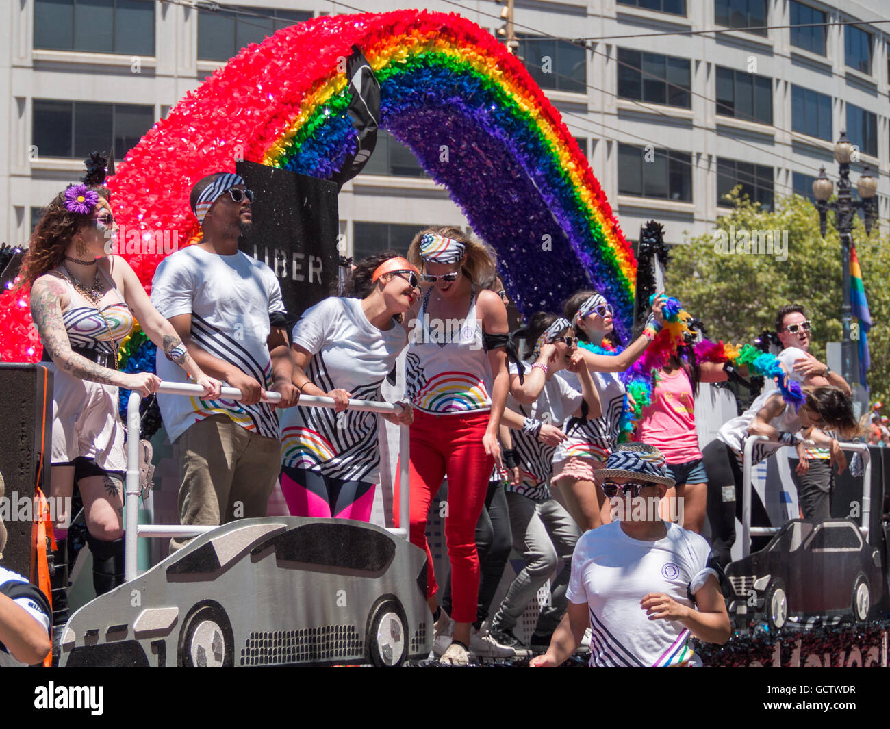 San francisco pride parade 2016 hi-res stock photography and images - Alamy