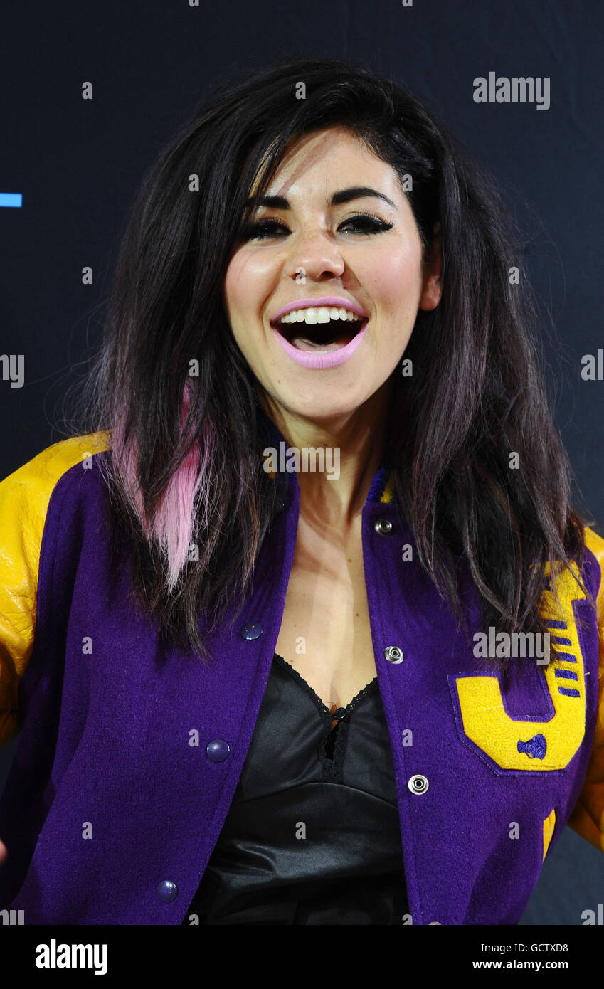 Marina diamandis takes part in the esprit big bang performance hi-res stock  photography and images - Alamy
