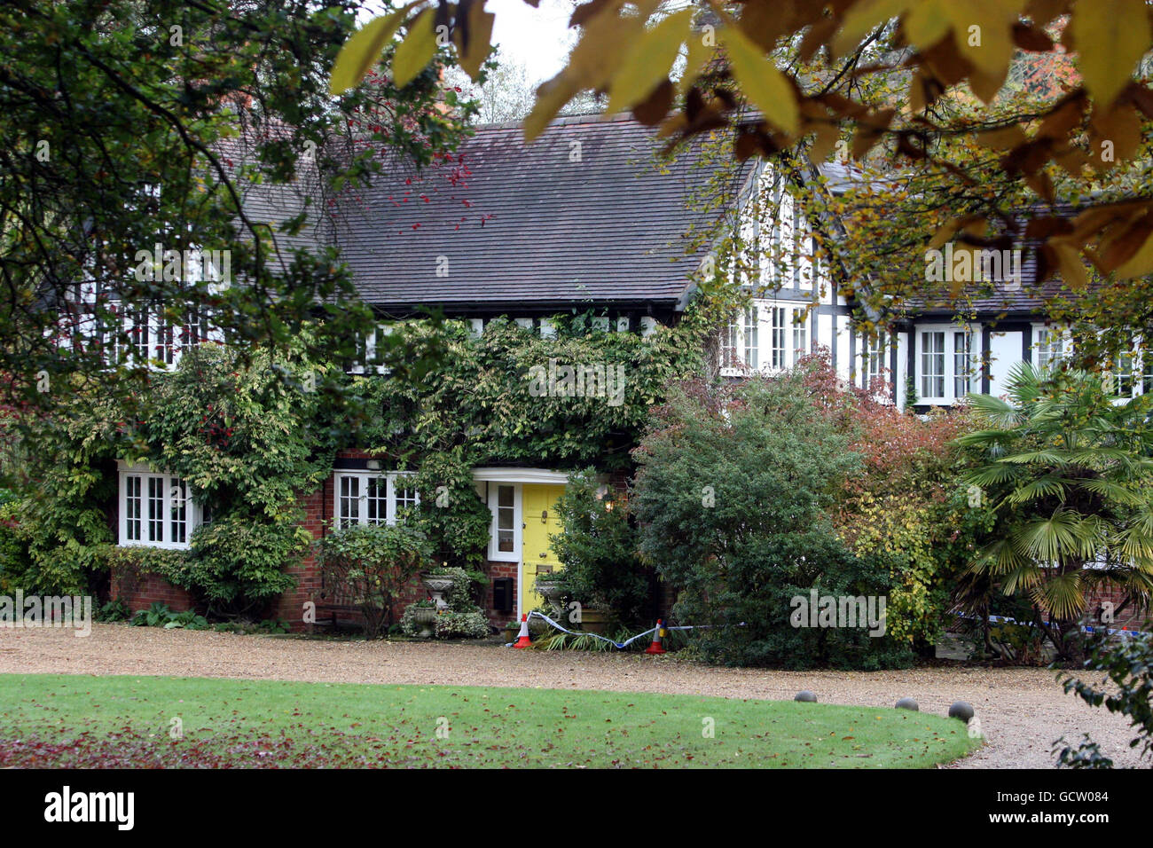 Tun Cottage in Ascot, Berkshire where police continue to hunt for