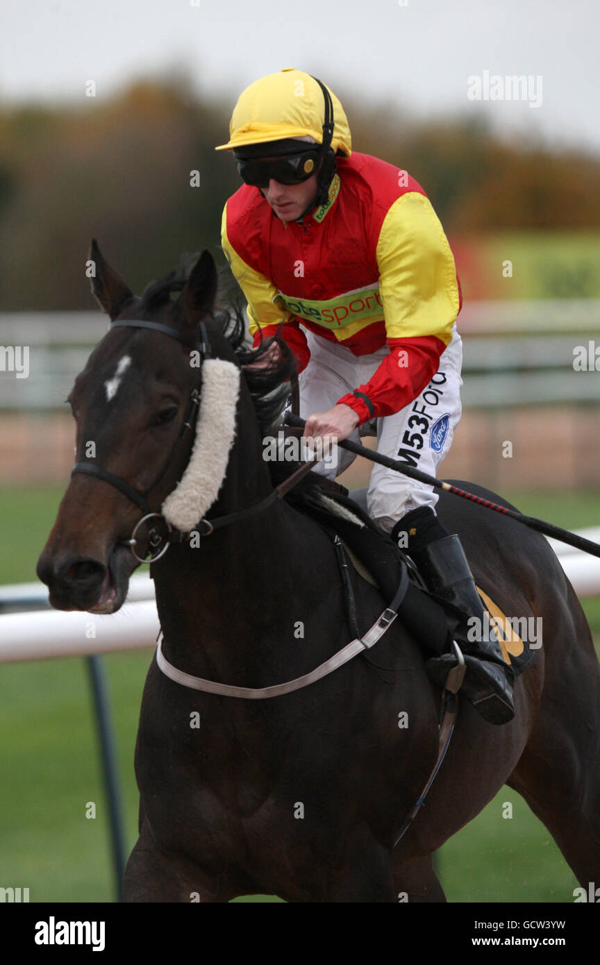 Horse Racing Southwell Racecourse Stock Photo Alamy