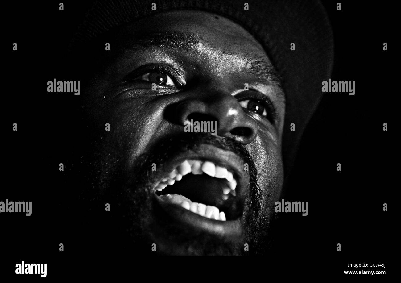 Boxing - WBA World Heavyweight Championship - David Haye v Audley Harrison - Pre Fight Press Conference - Radisson Edwardian ... Stock Photo