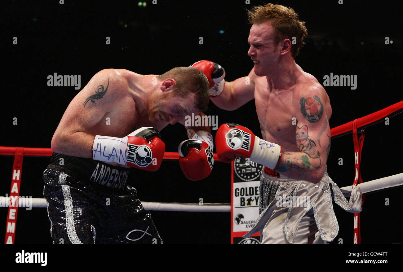 Boxing Commonwealth Super Middleweight Title Groves v Kenny Anderson MEN Arena