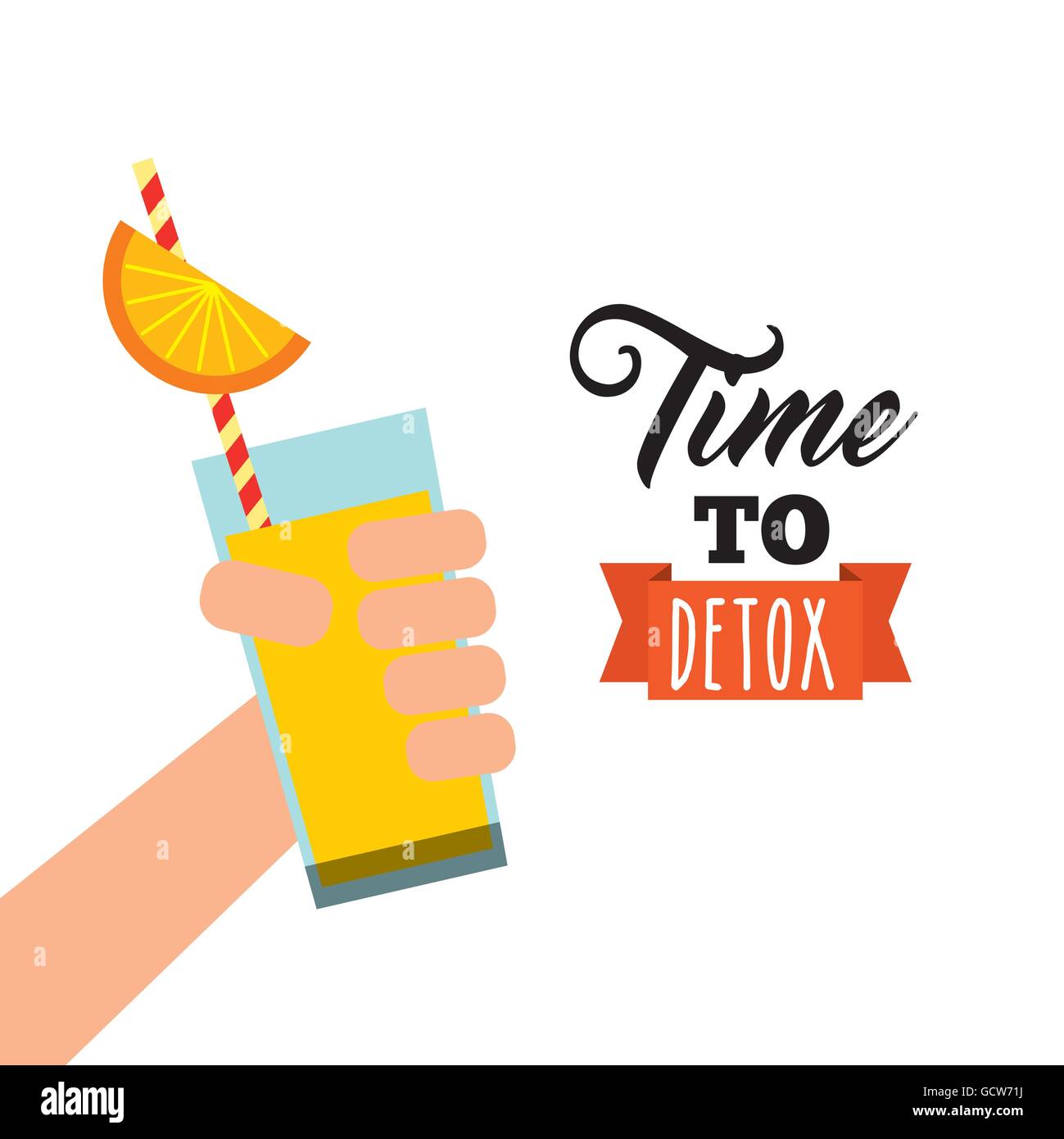 Detox icon. Organic food design. Vector graphic Stock Vector Image ...