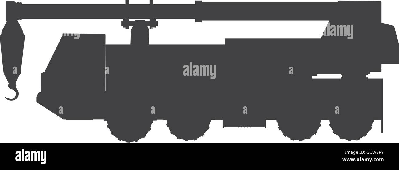 truck crane icon Stock Vector Image & Art - Alamy