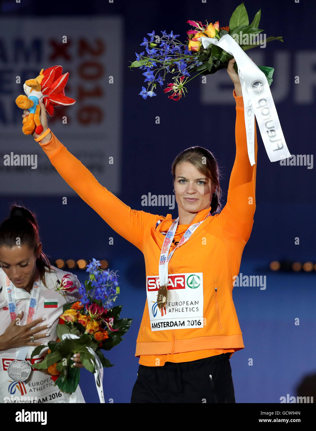 Gold medalist netherlands dafne schippers hires stock photography and