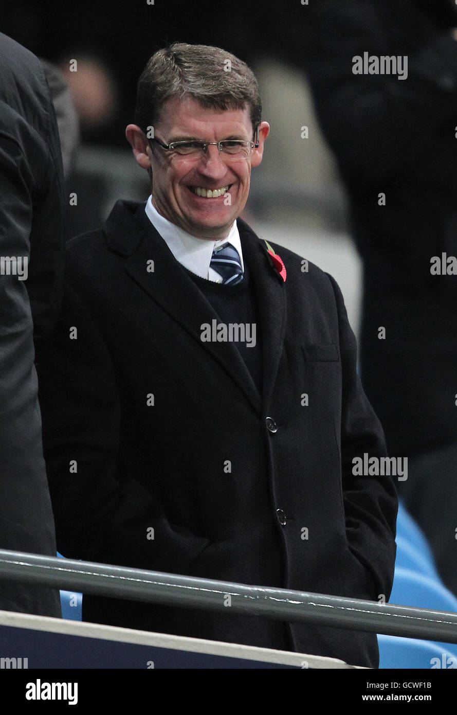 Manchester City Football Administrator Brian Marwood In The Stands Hi Res Stock Photography And Images Alamy