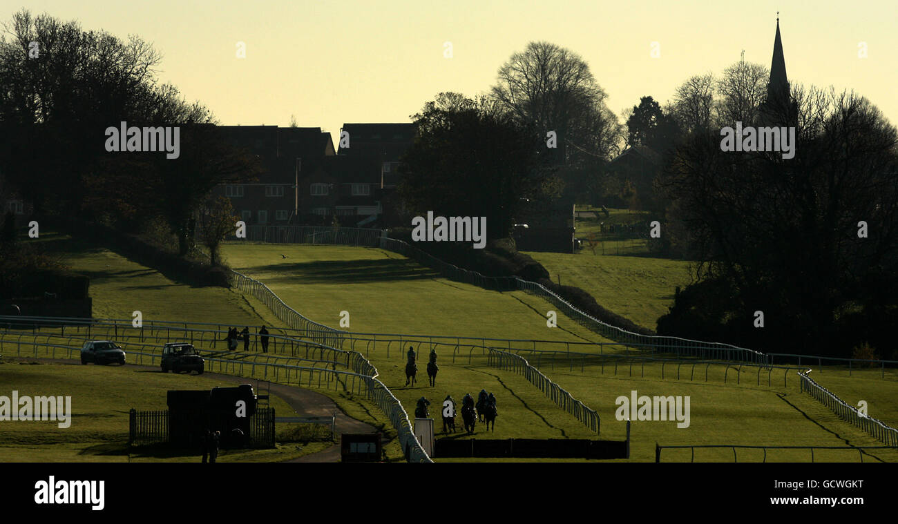 Horse Racing - First November Meeting - Leicester Racecourse Stock Photo