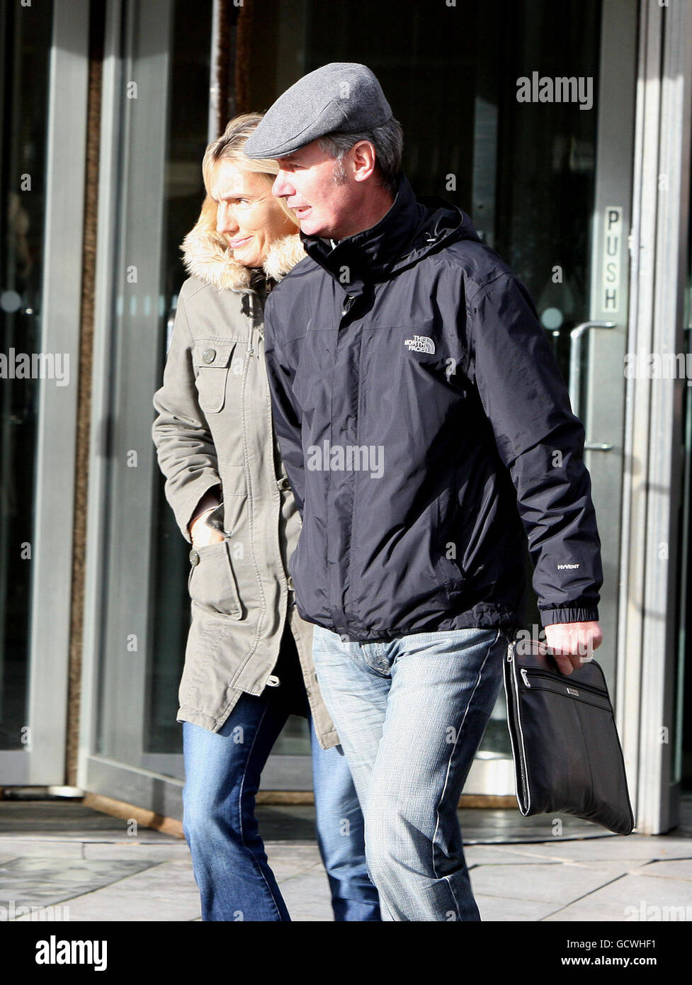 Hazel Stewart, 47, from Ballystrone Road, Coleraine, leaves Laganside