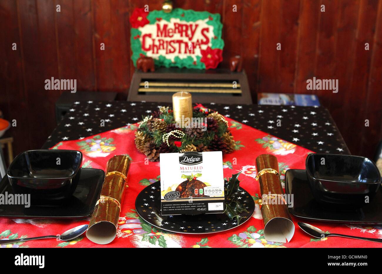 Lidl Christmas Pudding Stock Photo Alamy