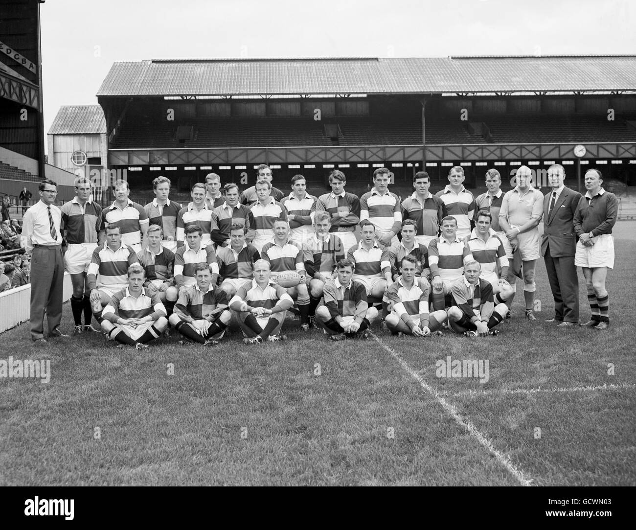 Combined team group of harlequins and wolfhounds at twickenham hires