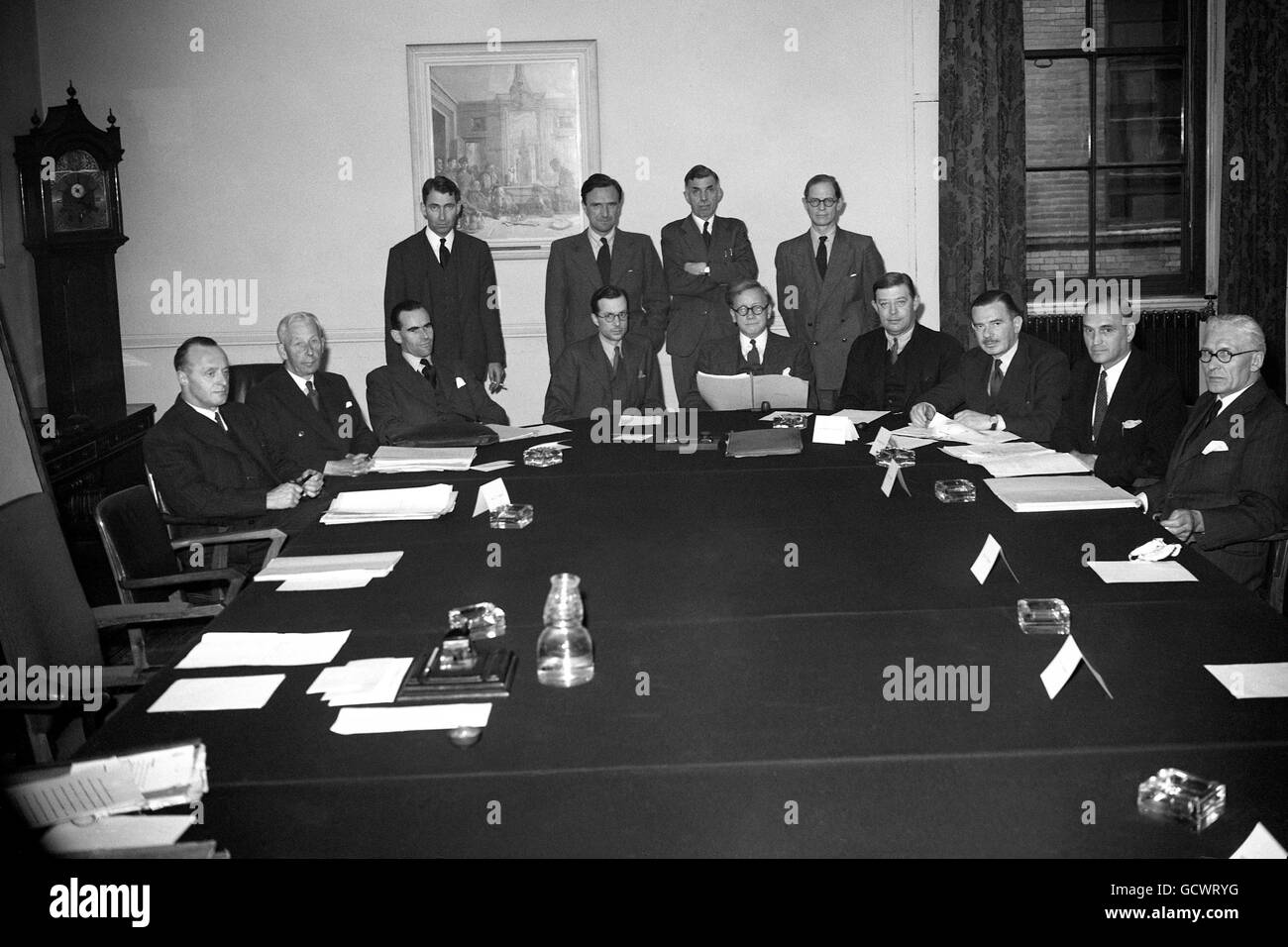 Politics - Economic Planning Board - Cabinet Offices Stock Photo