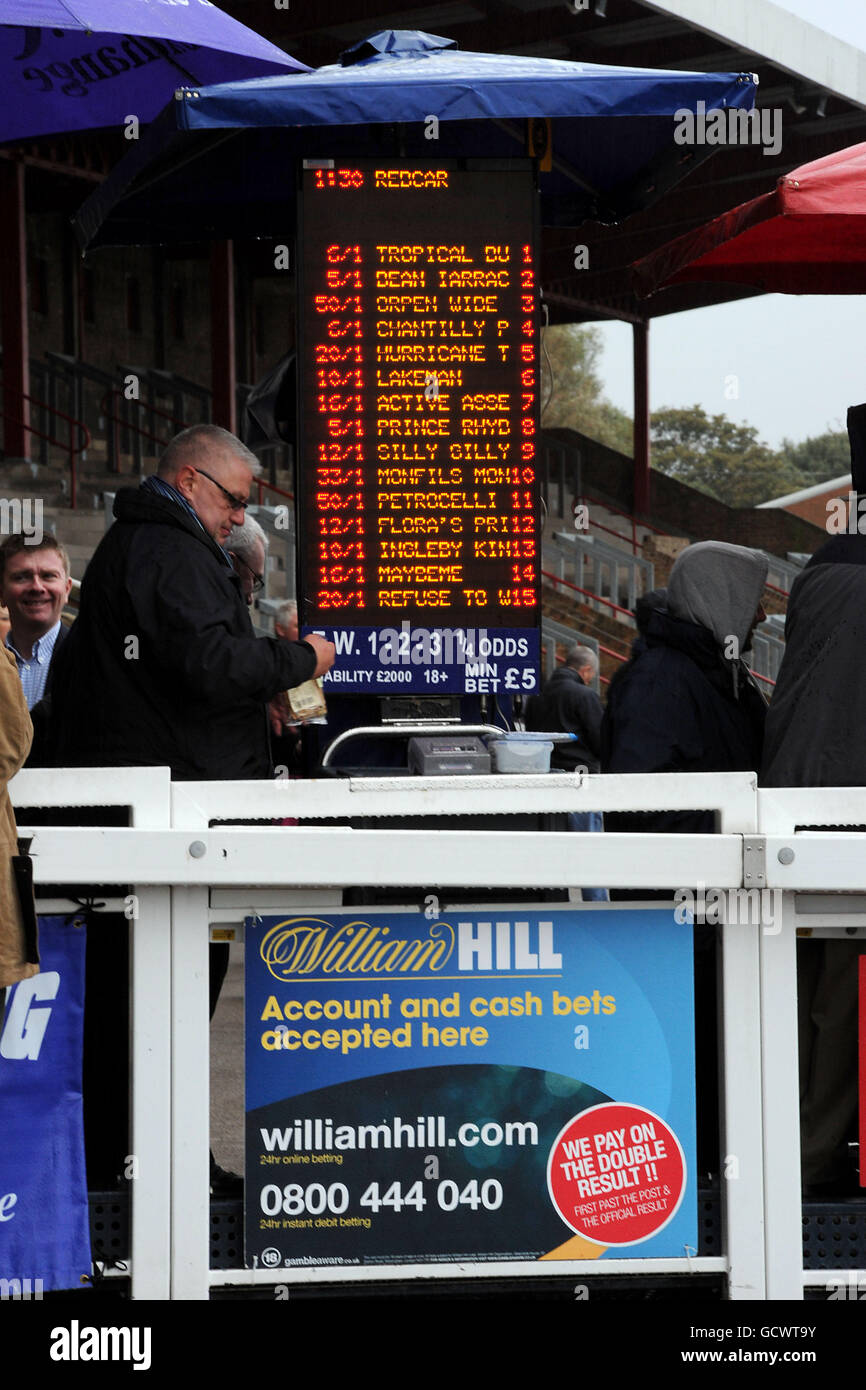 General view of redcar racecourse hi-res stock photography and images ...