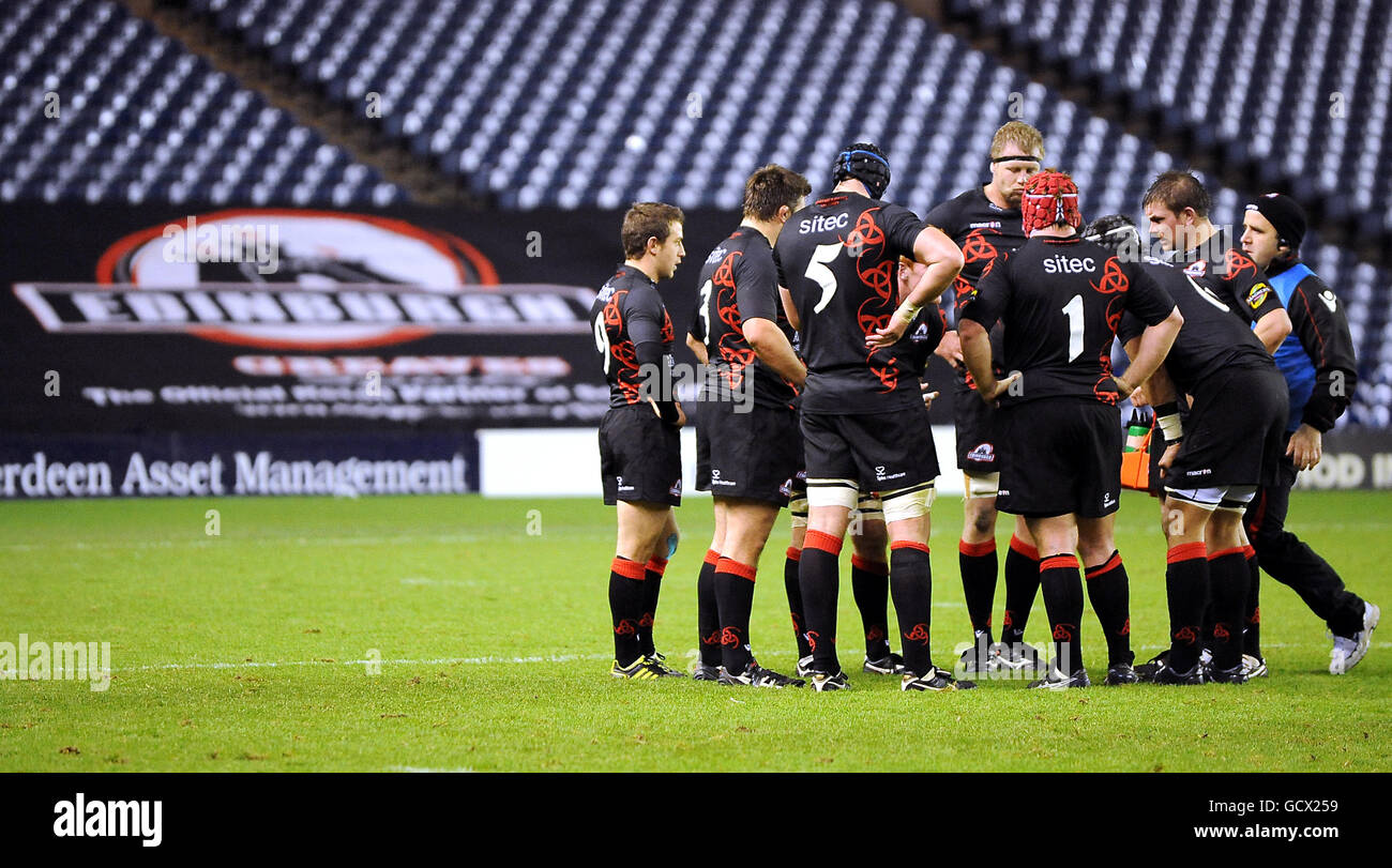 Edinburgh rugby club rugby club full length group hi-res stock ...