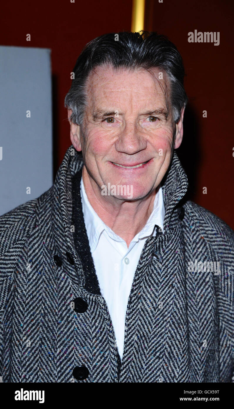 Michael Palin arrives at a charity screening of The King's Speech at the Curzon cinema in Mayfair, London. Stock Photo