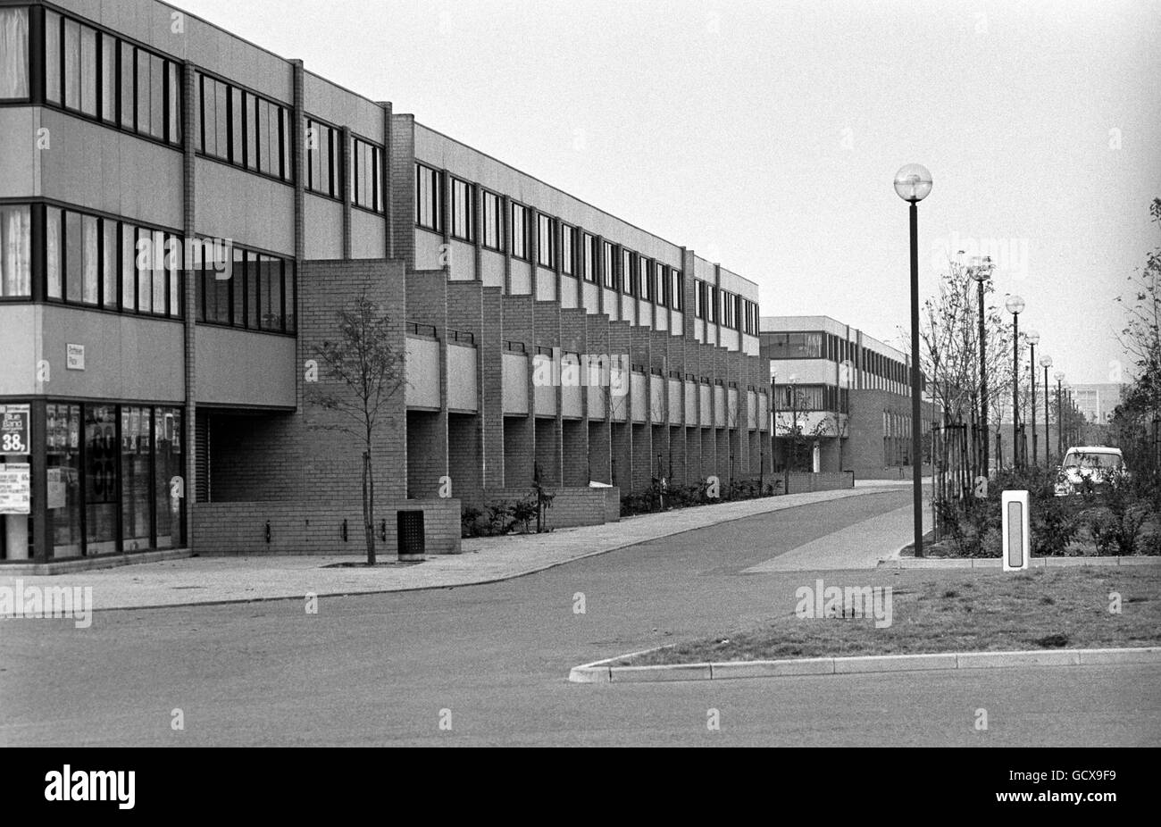 Buildings and Landmarks - Milton Keynes Stock Photo