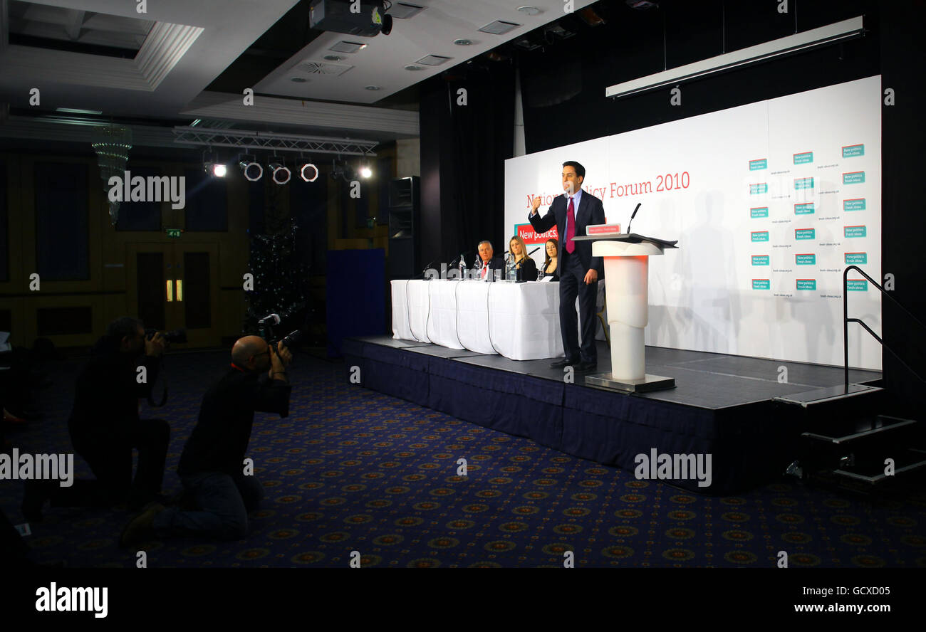 Labour National Policy Forum Stock Photo - Alamy