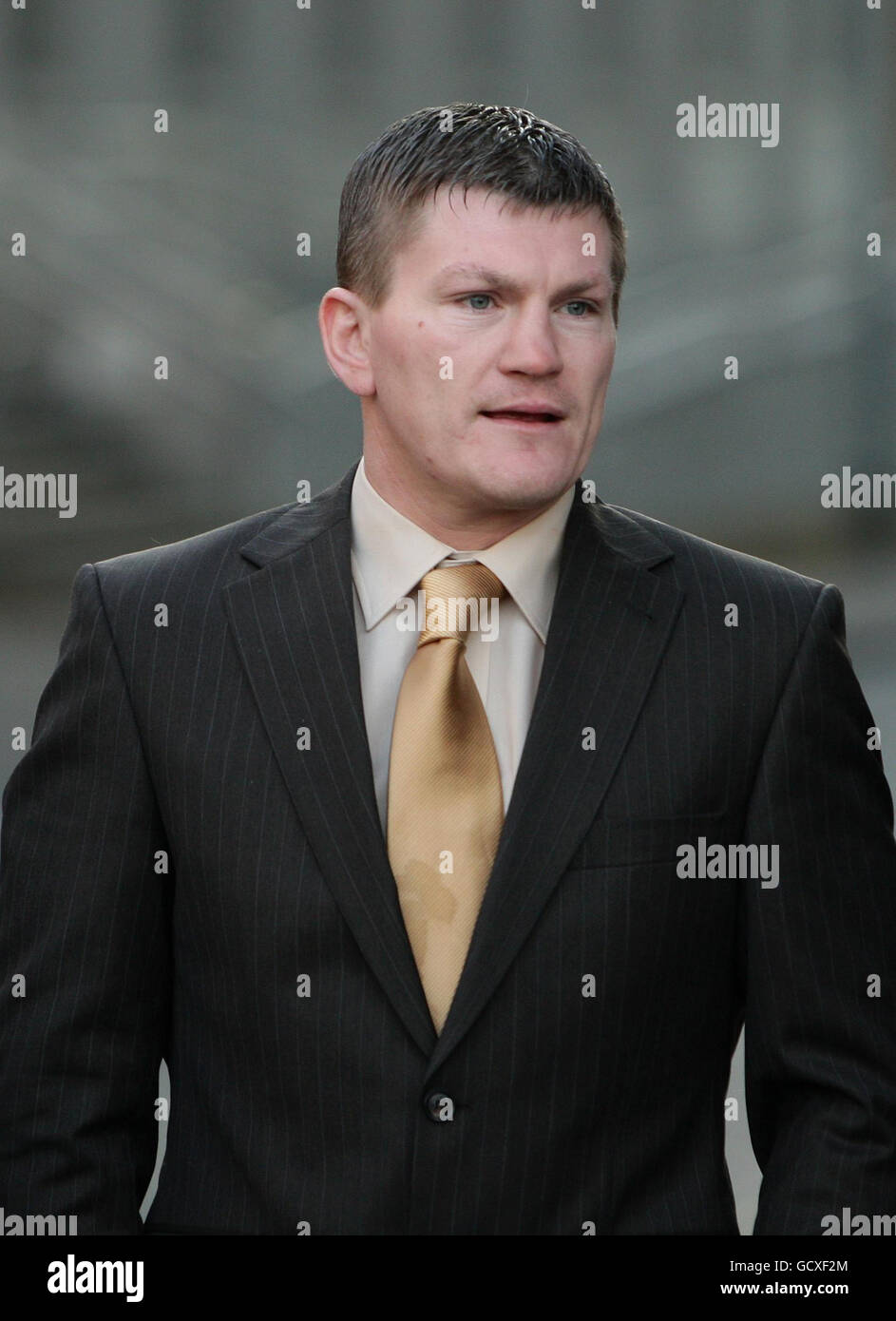 Ex-world boxing champion Ricky Hatton arrives at Manchester Civil ...