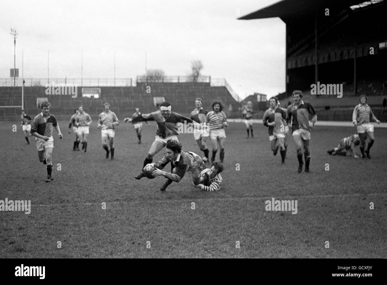 Rugby Union - Harlequins v Birkenhead Park Stock Photo