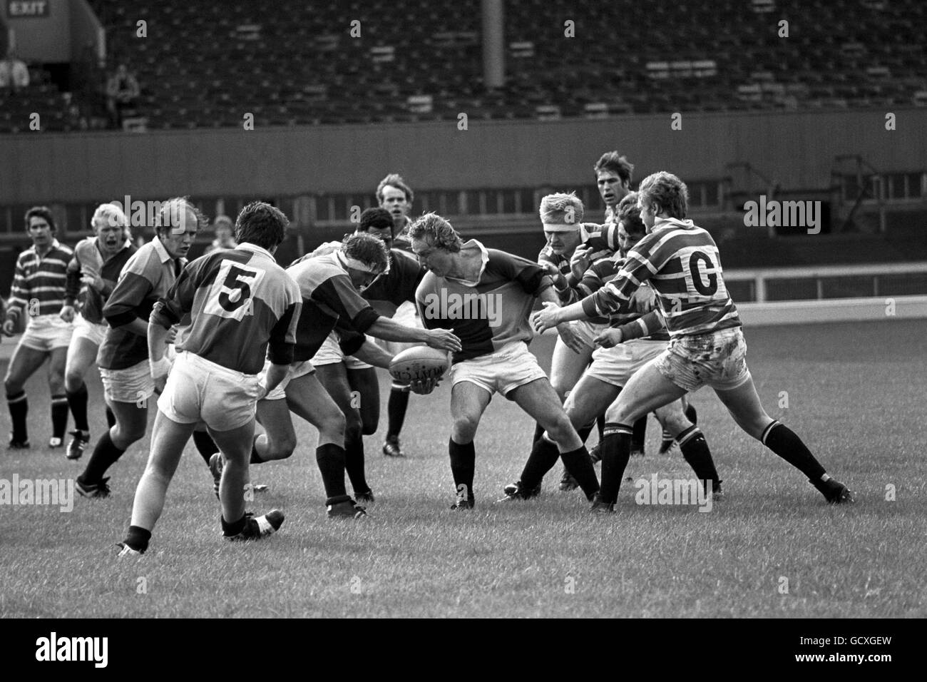 Rugby Union - Harlequins v Leicester Stock Photo