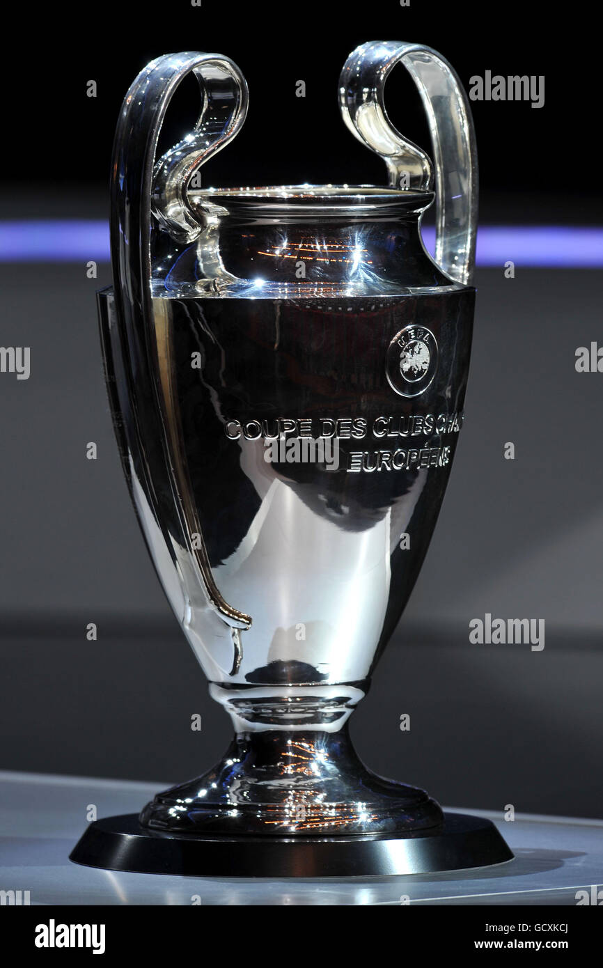 Soccer - Uefa Champions League Draw - Grimaldi Forum Stock Photo - Alamy