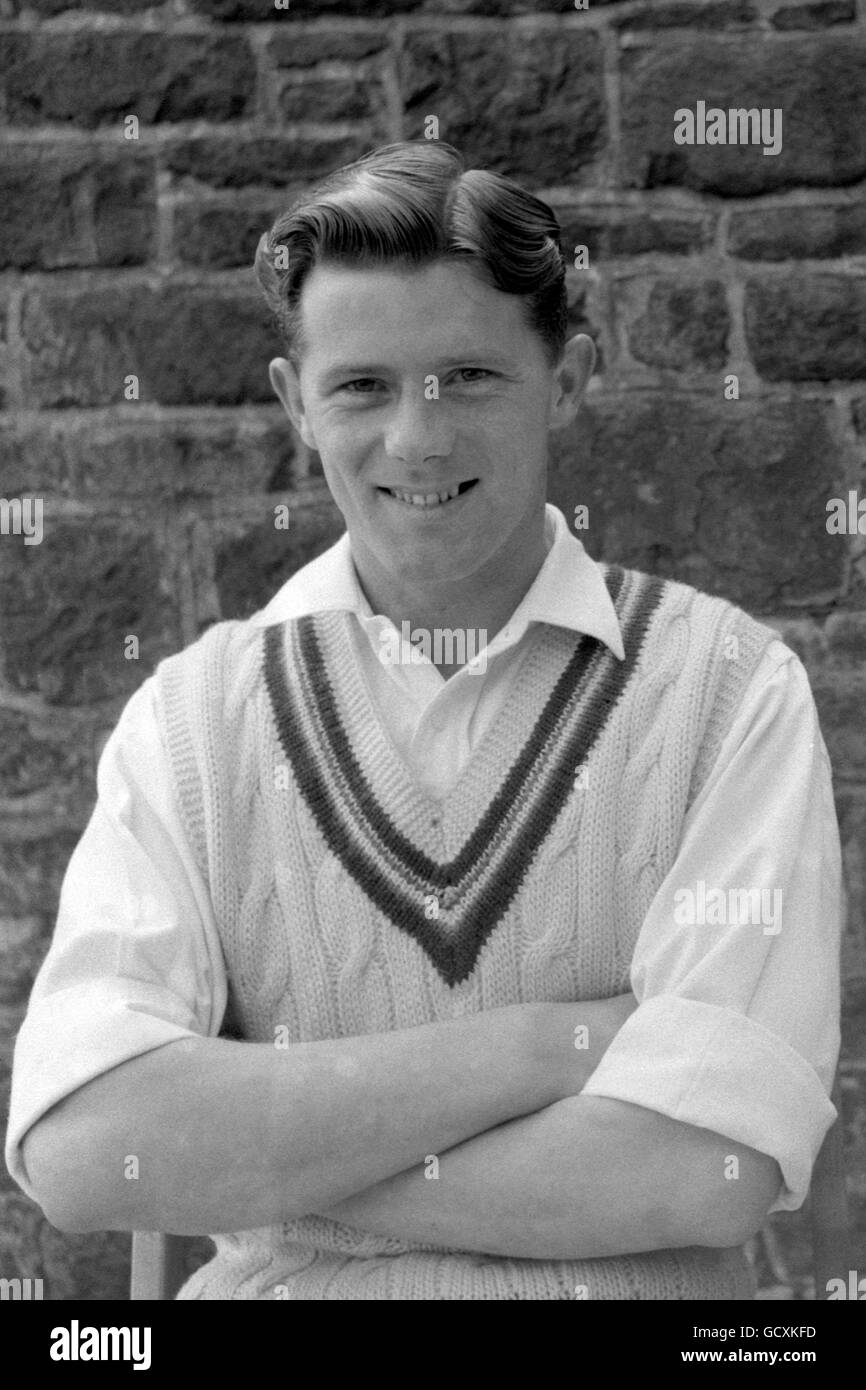 Cricket - Gloucestershire Cricket Club Photocall. Ron Nicholls, Gloucestershire CC Stock Photo