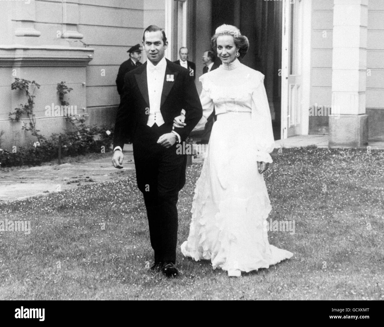 princess michael of kent wedding dress Prince michael of kent and marie christine von reibnitz wedding hi-res  stock photography and images