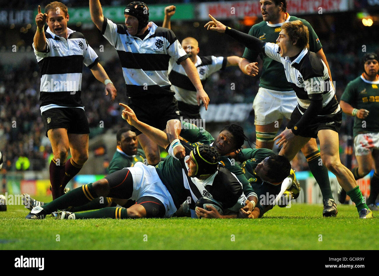 Rugby Union - MasterCard Trophy - Barbarians v South Africa ...