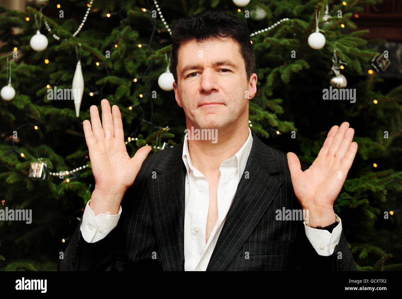 Simon Cowell lookalike Andy Monk 51, from Nottingham, who performs as