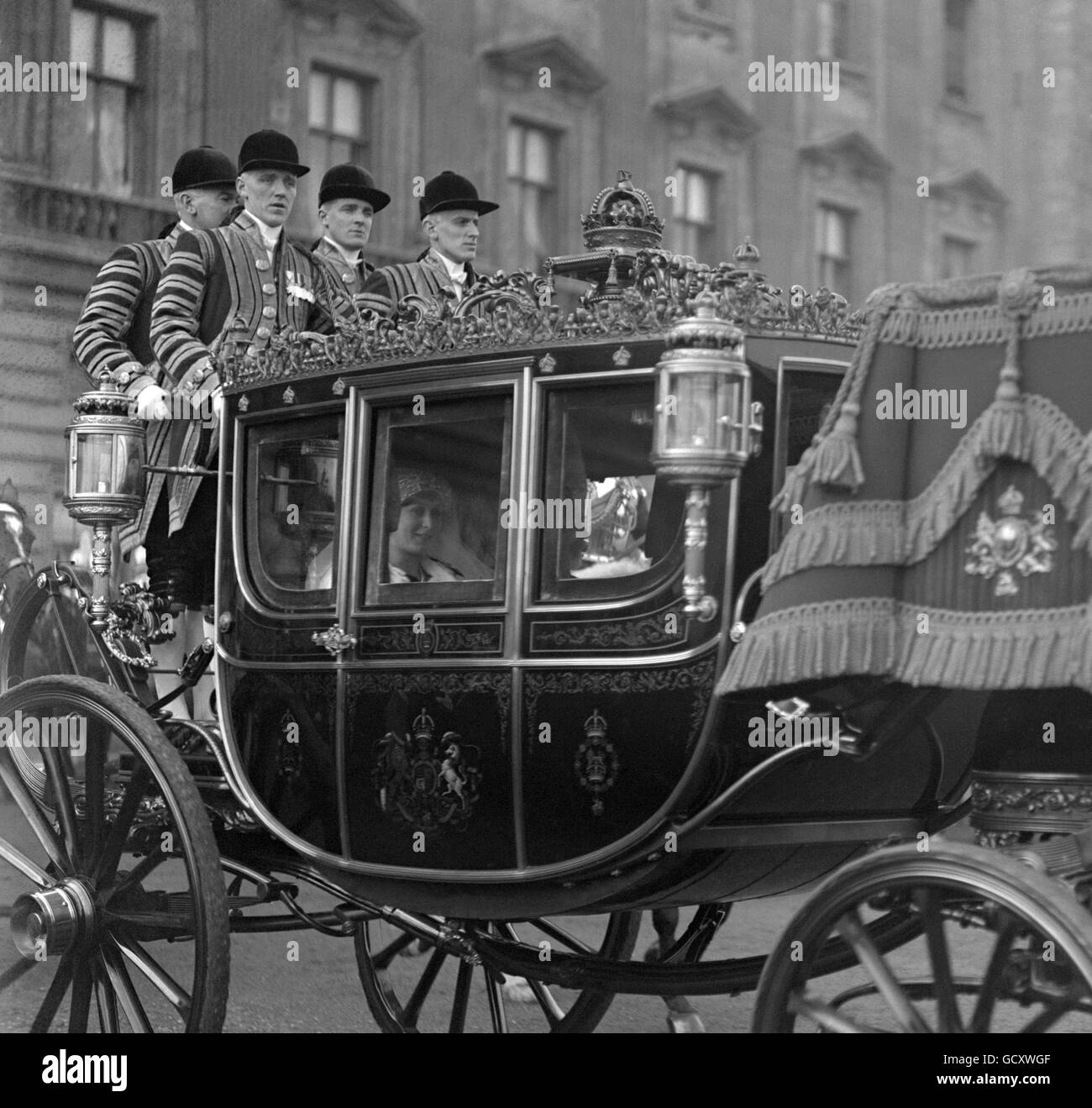 Royalty Princess Mary and Viscount Lascelles Wedding London Stock