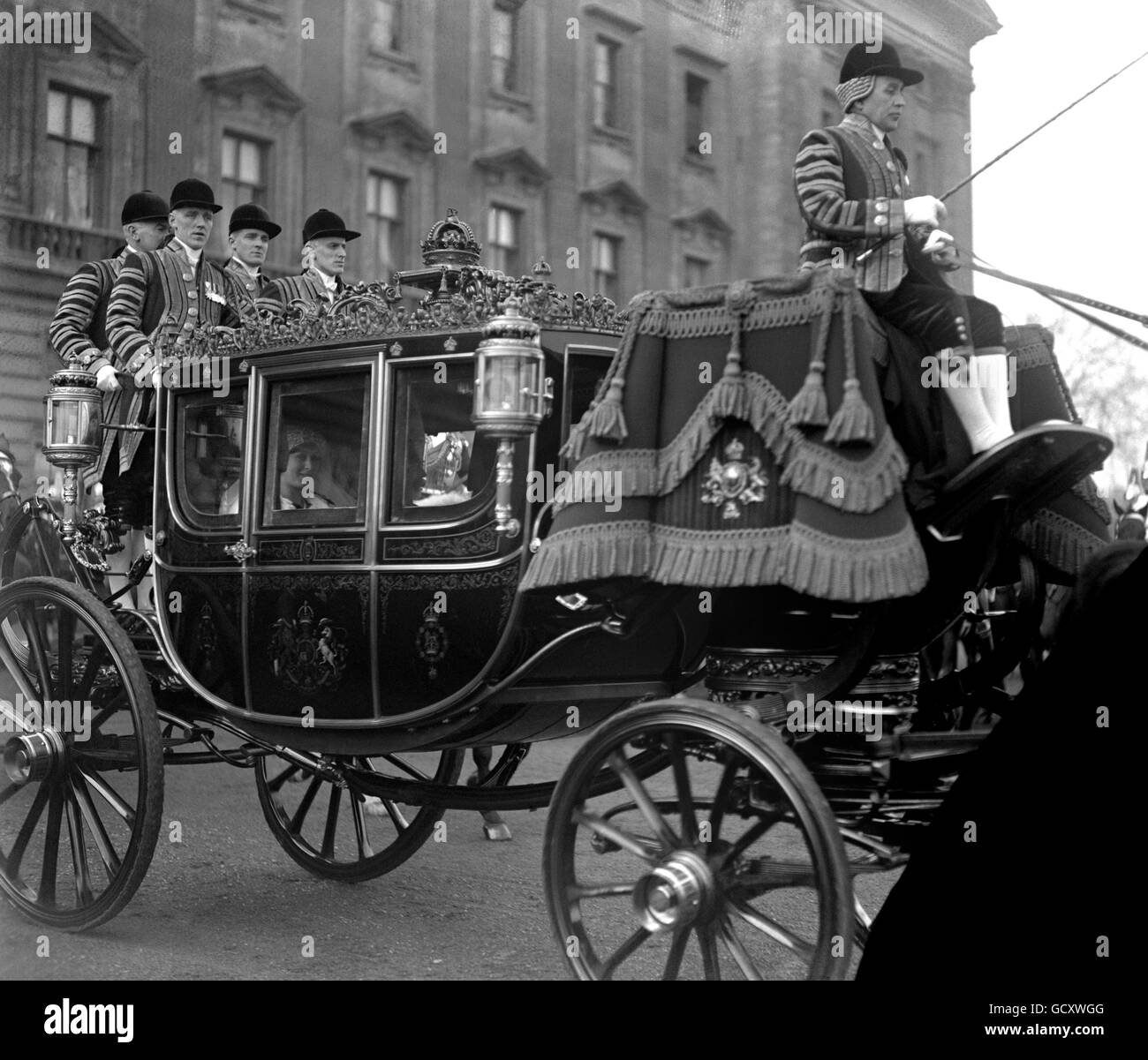Royalty Princess Mary and Viscount Lascelles Wedding London Stock