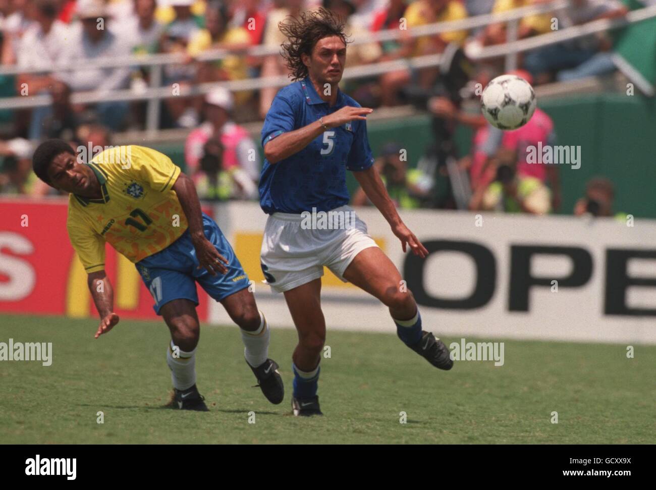 Soccer - 1994 FIFA World Cup - Final - Brazil v Italy - Rose Bowl, Pasadena Stock Photo