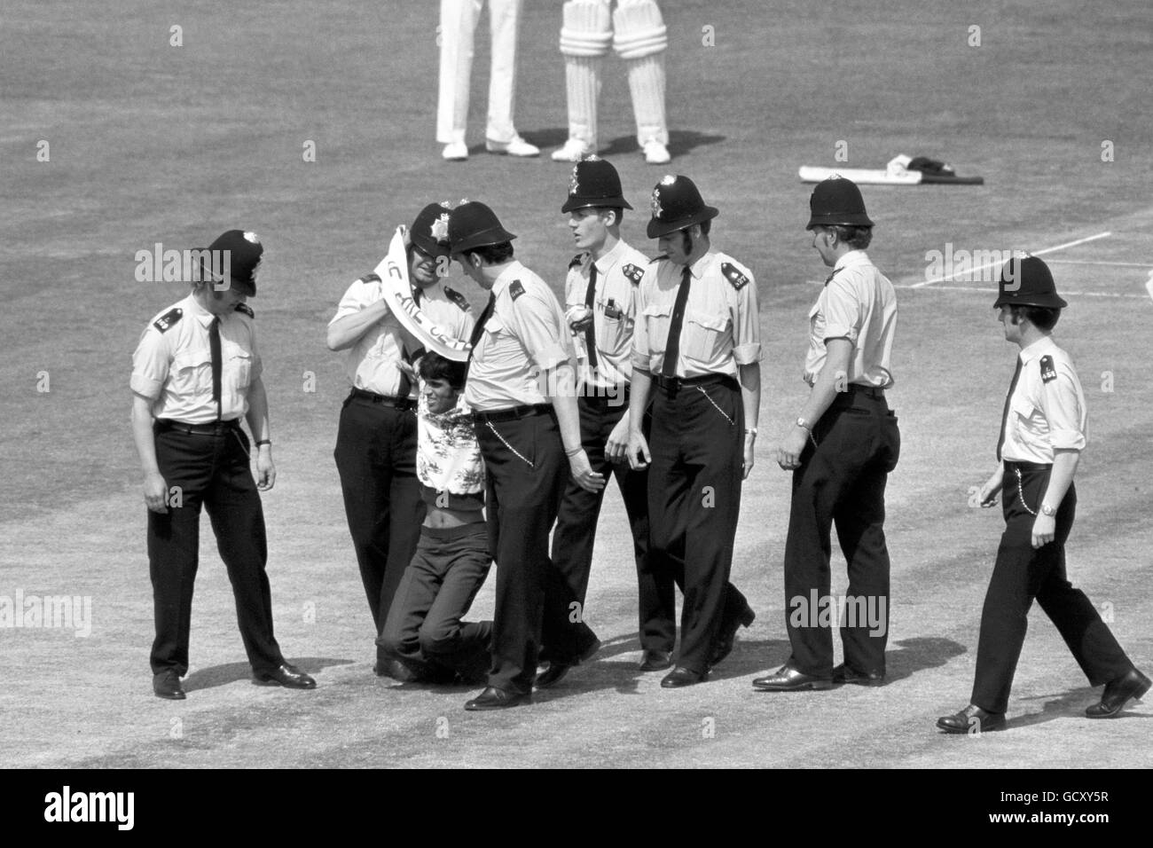 Cricket - Prudential World Cup 1975 - Group B - Australia v Sri Lanka - The Oval Stock Photo