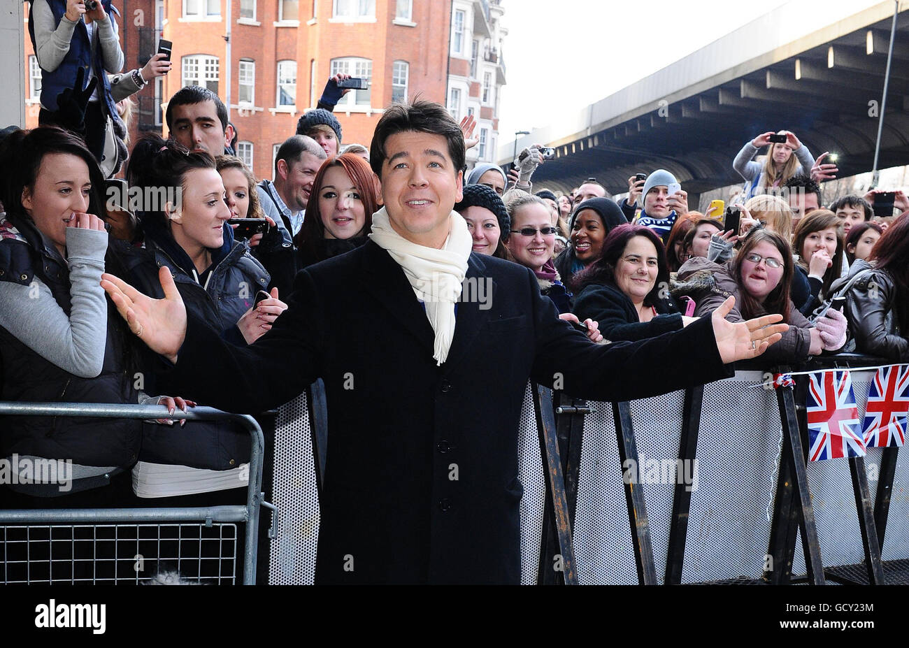 Michael McIntyre arrives for a heat of the programme Britain's Got