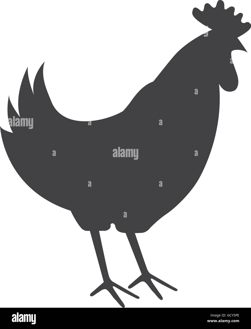 chicken farm isolated icon design Stock Vector Image & Art - Alamy