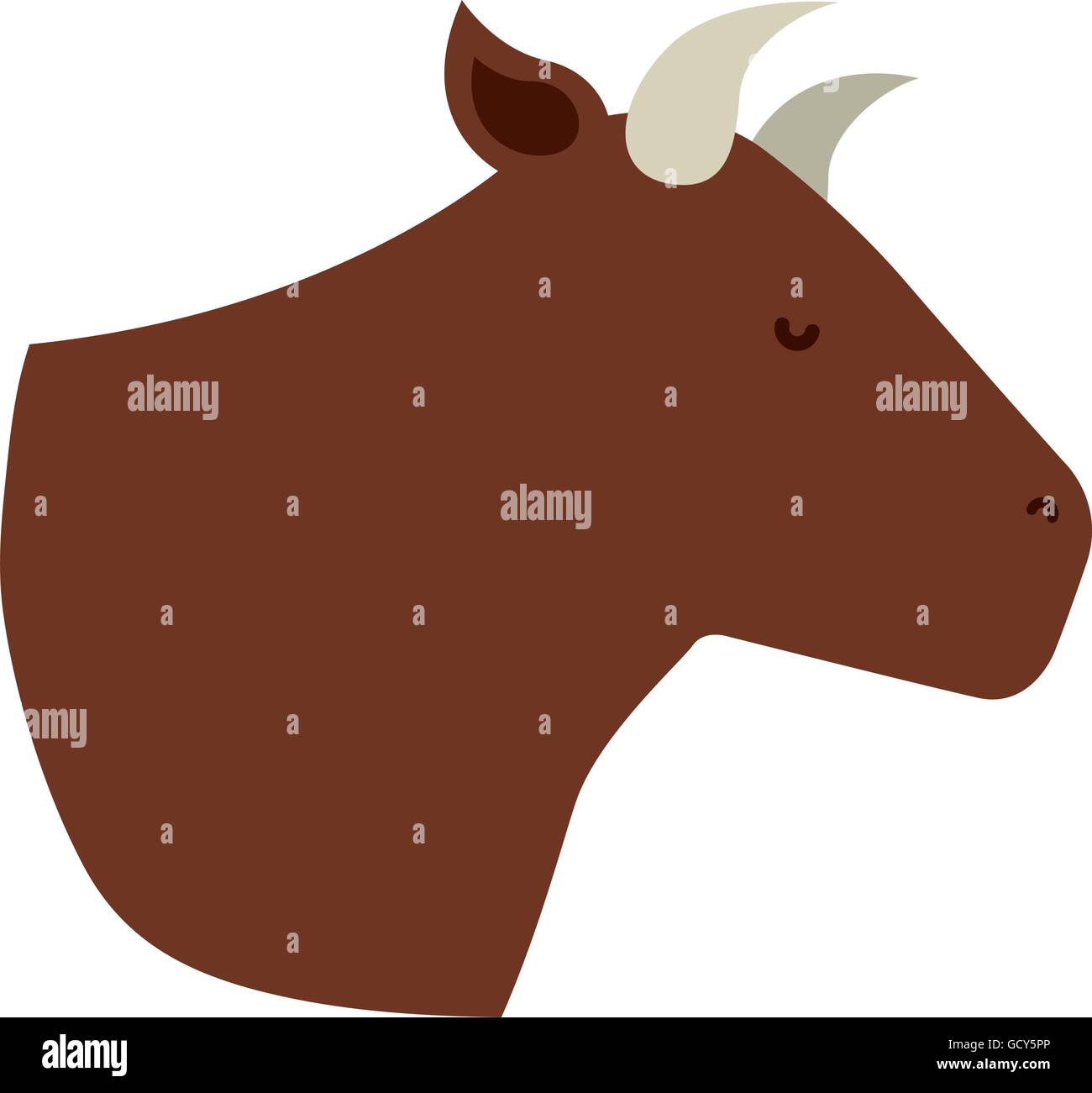 cow isolated icon design Stock Vector Image & Art - Alamy