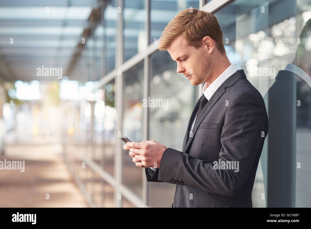 Staying connected in business Stock Photo