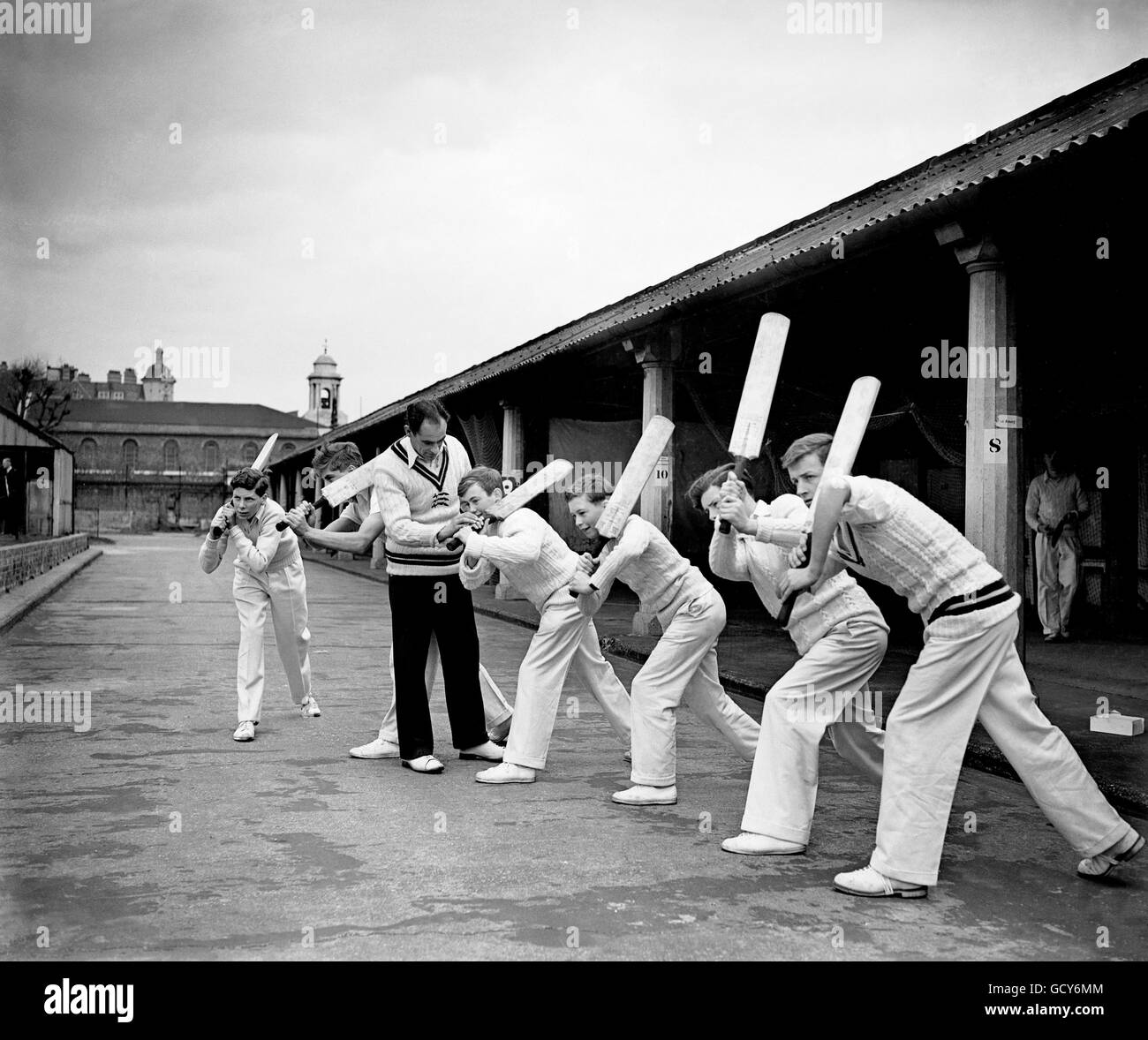 Cricket - Lord's Cricket School - Lord's Stock Photo