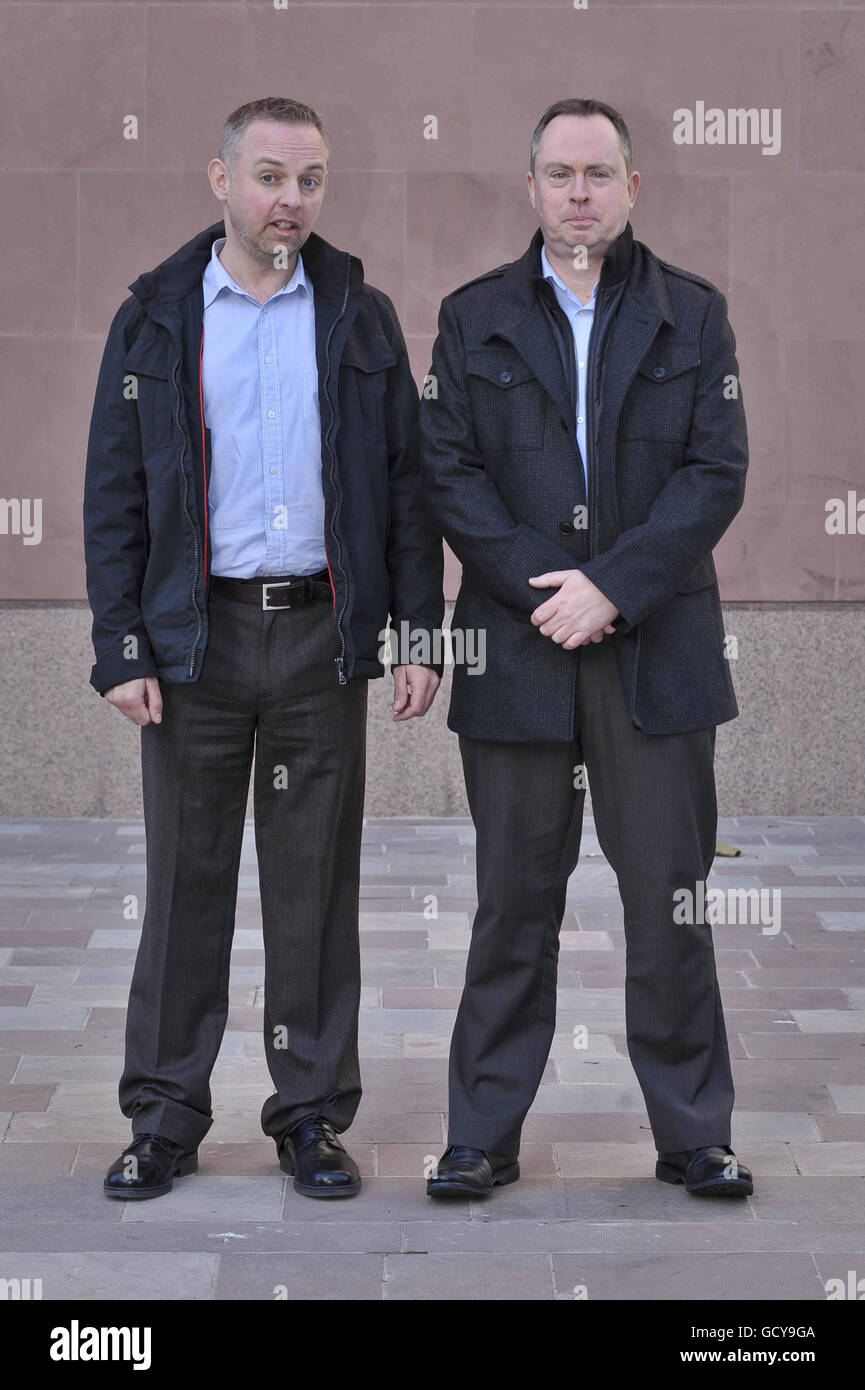 Gay Couple Refused Shared Bed In Hotel Stock Photo - Alamy