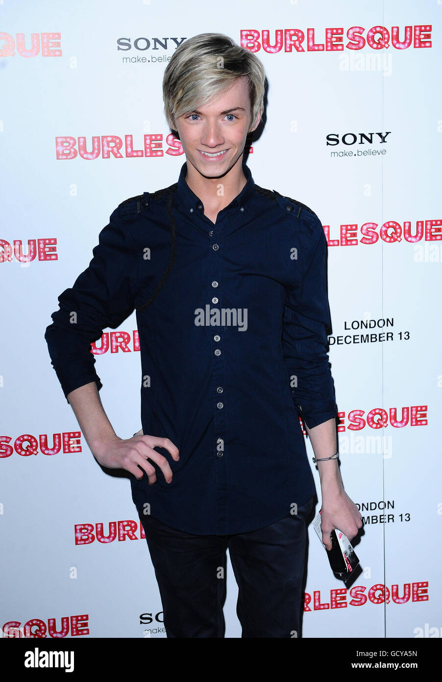 'Burlesque' Premiere London Stock Photo Alamy